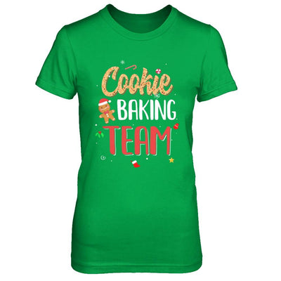 Cookie Baking Team Christmas Baking Team-T-Shirt & Sweatshirt-Women's T-Shirt-Irish Green