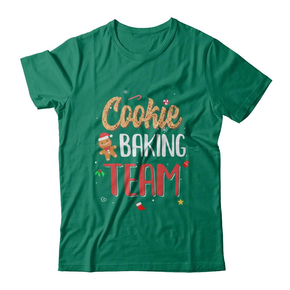 Cookie Baking Team Christmas Baking Team-T-Shirt & Sweatshirt-Classic T-Shirt-Kelly Green