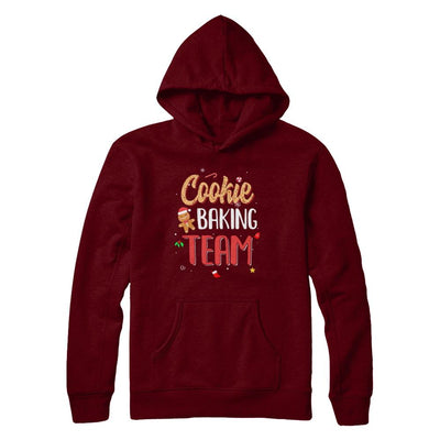 Cookie Baking Team Christmas Baking Team-T-Shirt & Sweatshirt-Pullover Hoodie-Maroon