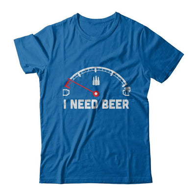 Funny Saying Cars I Need Beer-T-Shirt & Hoodie-Classic T-Shirt-Royal