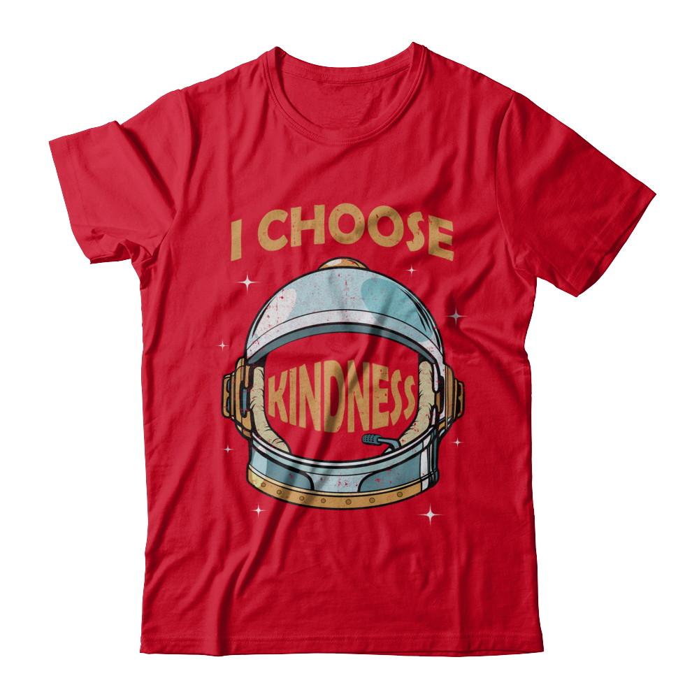 I Choose Kindness Day Teacher Be Kind Anti Bullying-T-Shirt & Hoodie-Premium T-Shirt-Red