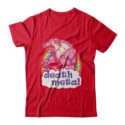 Bear Werewolf Death Metal-T-Shirt & Hoodie-Premium T-Shirt-Red