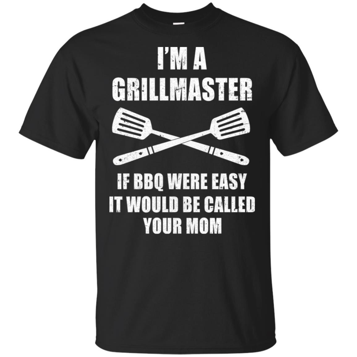 I'm A Grill Master Funny BBQ Barbecue Smoker Chef-T-Shirt & Hoodie-Classic T-Shirt-Black