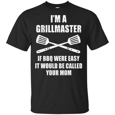 I'm A Grill Master Funny BBQ Barbecue Smoker Chef-T-Shirt & Hoodie-Classic T-Shirt-Black
