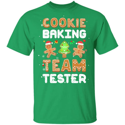 Cookie Baking Team Tester Gingerbread Christmas-T-Shirt & Sweatshirt-Classic T-Shirt-Irish Green