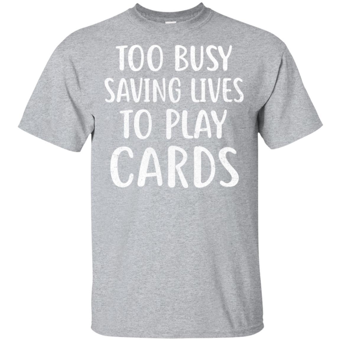 Nurse Not Playing Cards Gift-T-Shirt & Hoodie-Classic T-Shirt-Sport Grey