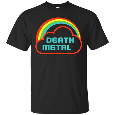 Death Metal Rainbow Rocker-T-Shirt & Hoodie-Classic T-Shirt-Black