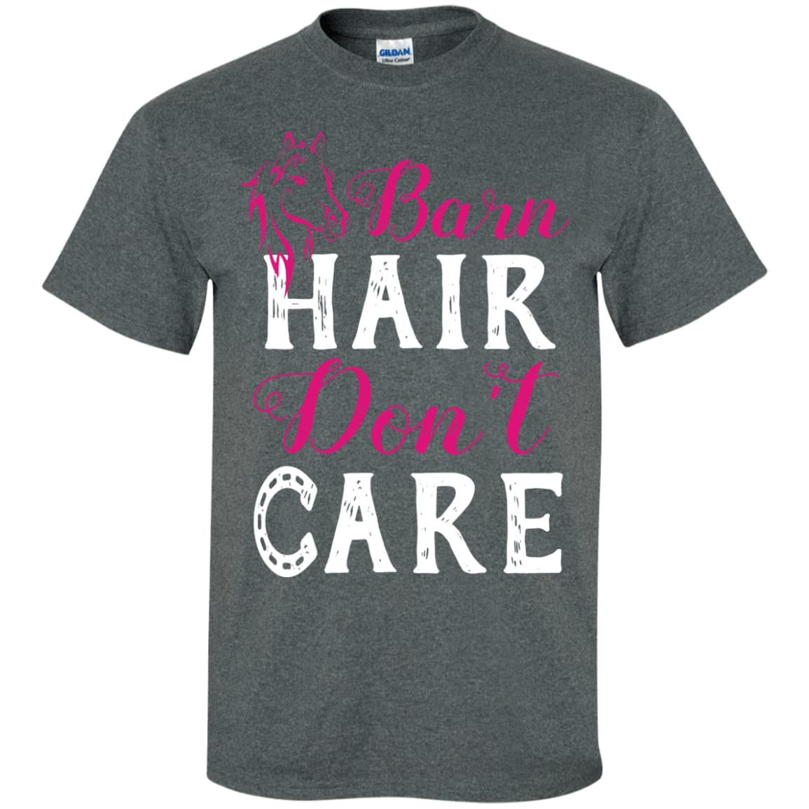 Barn Hair Don't Care-T-Shirt & Hoodie-Classic T-Shirt-Dark Heather