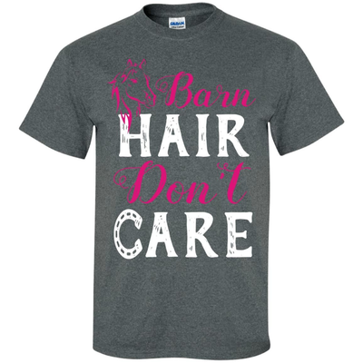 Barn Hair Don't Care-T-Shirt & Hoodie-Classic T-Shirt-Dark Heather