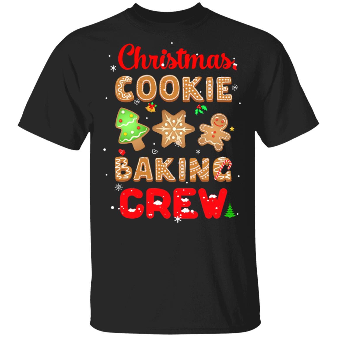 Christmas Baking Team Cookie Crew Bakers Gift-T-Shirt & Sweatshirt-Classic T-Shirt-Black