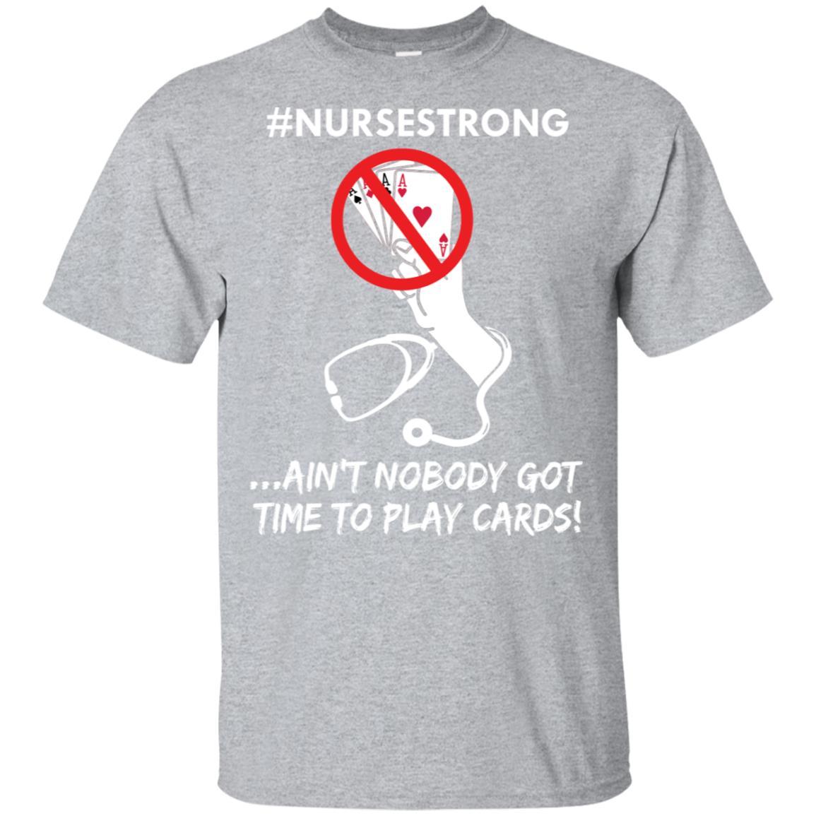 Playing Cards Shuffle Up And Deal Poker Funny Nurse-T-Shirt & Hoodie-Classic T-Shirt-Sport Grey