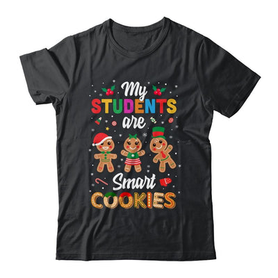 My Students Kids Are Smart Cookies Christmas Teacher Gift-T-Shirt & Sweatshirt-Classic T-Shirt-Black