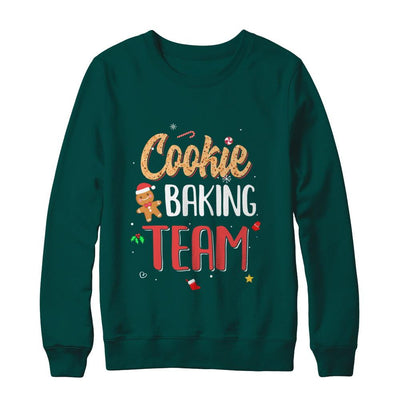Cookie Baking Team Christmas Baking Team-T-Shirt & Sweatshirt-Crewneck Sweatshirt-Deep Forest