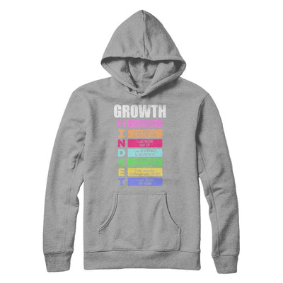 Growth Mindset-T-Shirt & Hoodie-Pullover Hoodie-Light Steel