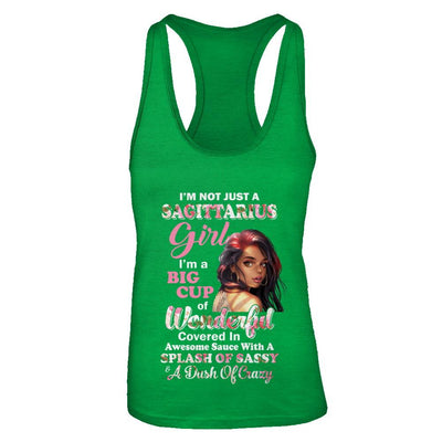 I'm Not Just A Sagittarius Girl November December Birthday Gifts-T-Shirt & Tank Top-Women's Ideal Racerback Tank-Kelly Green