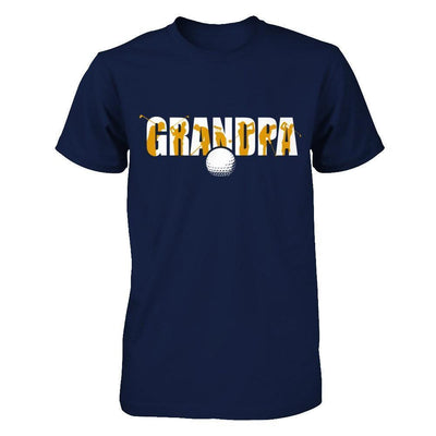 Golf Grandpa Father's Day-T-Shirt & Hoodie-Classic T-Shirt-Navy