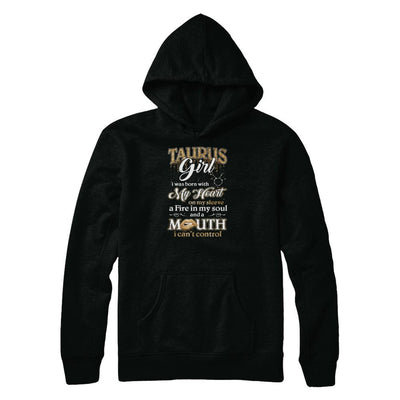 I'm A Taurus Girl Lipstick April May Funny Zodiac Birthday-T-Shirt & Tank Top-Pullover Hoodie-Black