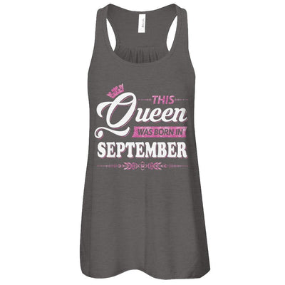 This Queen Was Born In September-T-Shirt & Tank Top-