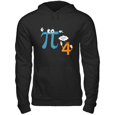 Happy Pi Day 2017 He Doesn't Know When To Stop-T-Shirt & Hoodie-Pullover Hoodie-Black