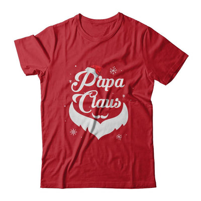 Santa Beard Matching Christmas Pajamas Papa Claus-T-Shirt & Sweatshirt-Classic T-Shirt-Red