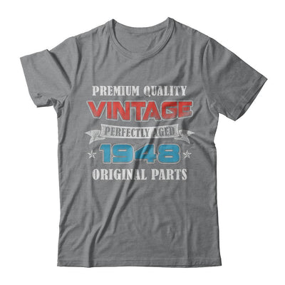 Vintage Premium Prefectly Aged 1948 73th Birthday Gift-T-Shirt & Hoodie-Classic T-Shirt-Sport Grey