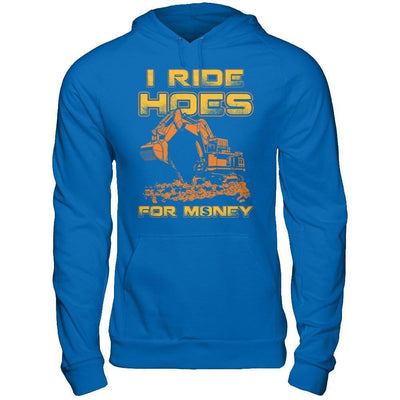 I Ride Hoes For Money-T-Shirt & Hoodie-Pullover Hoodie-Royal