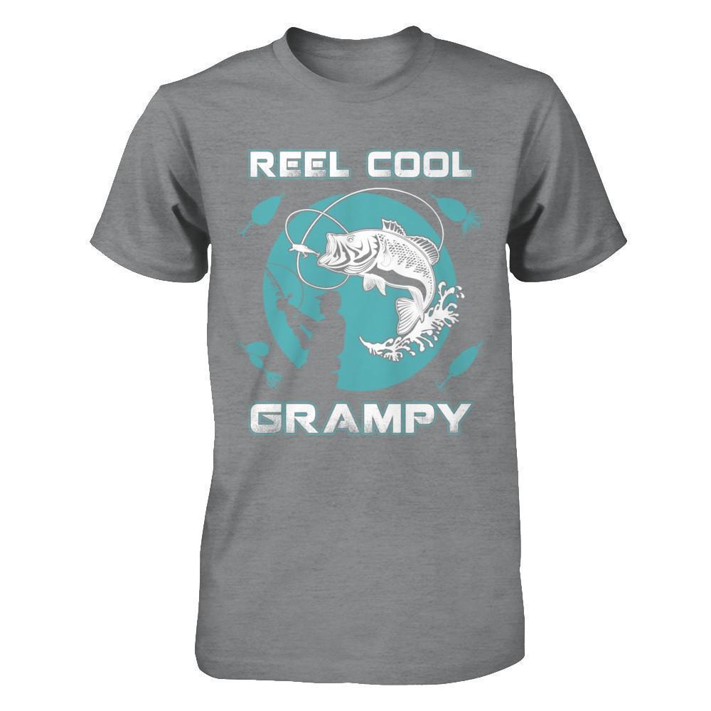 Reel Cool Grampy-T-Shirt & Hoodie-Classic T-Shirt-Sport Grey