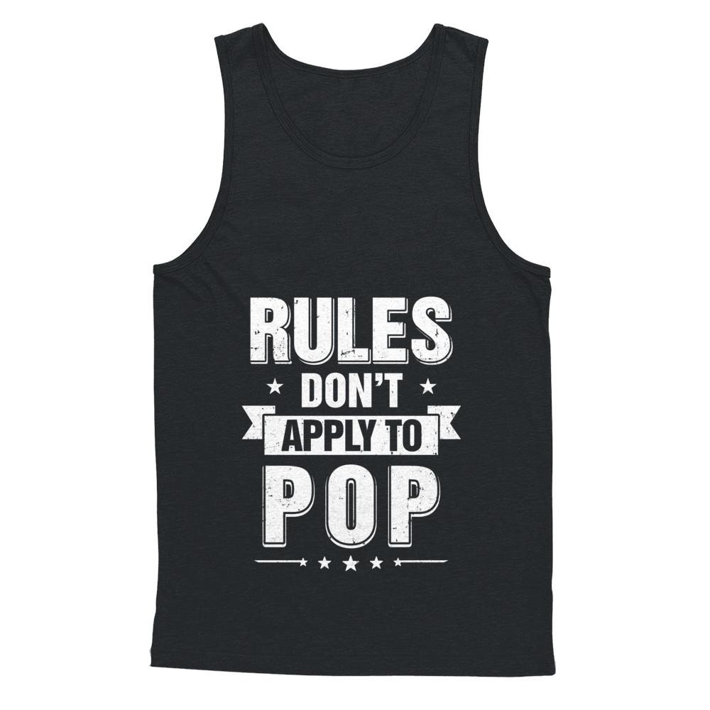 Grandfather Rules Don't Apply To Pop-T-Shirt & Hoodie-Unisex Tank-Black