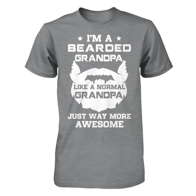 I'm A Bearded Grandpa Like A Normal Grandpa-T-Shirt & Hoodie-Classic T-Shirt-Sport Grey