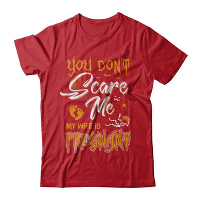 Funny Pregnant Wife Husband Halloween Costume-T-Shirt & Hoodie-Classic T-Shirt-Red