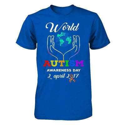 World Autism Awareness 2 April 2018-T-Shirt & Hoodie-Premium T-Shirt-Royal
