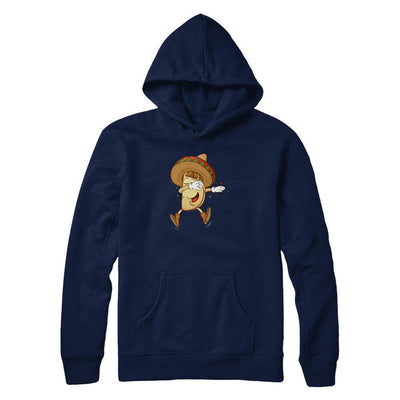 Dabbing Taco Mexican Food Lover-T-Shirt & Tank Top-Pullover Hoodie-Navy