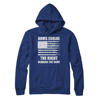 Arms Evolve The Right Remains The Same Gun Right-T-Shirt & Hoodie-