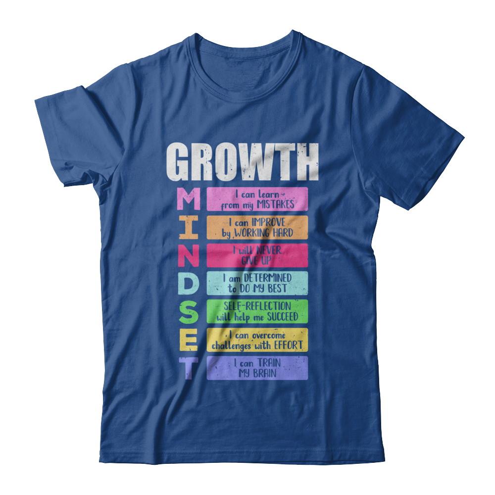 Growth Mindset-T-Shirt & Hoodie-Classic T-Shirt-Royal