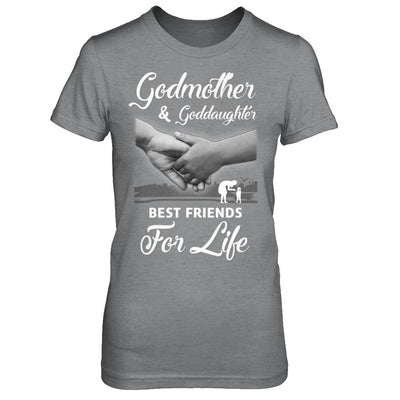 God-Mother God-Daughter Best Friends For Life Mothers Day-T-Shirt & Hoodie-Women's T-Shirt-Sport Grey