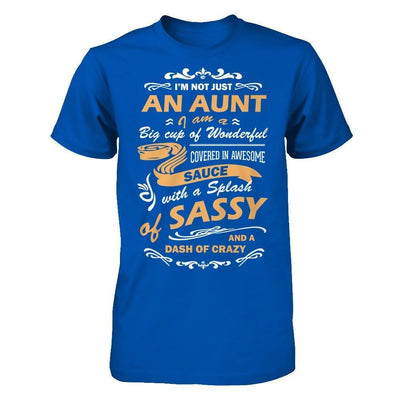 I'm Not Just An Aunt I'm A Big Cup Of Wonderful-T-Shirt & Hoodie-Premium T-Shirt-Royal