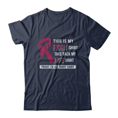 This Is My Fight Multiple Myeloma Awareness-T-Shirt & Hoodie-Classic T-Shirt-Navy