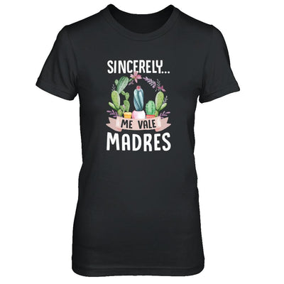 Sincerely Me Vale Madres Cactus-T-Shirt & Tank Top-Women's T-Shirt-Black