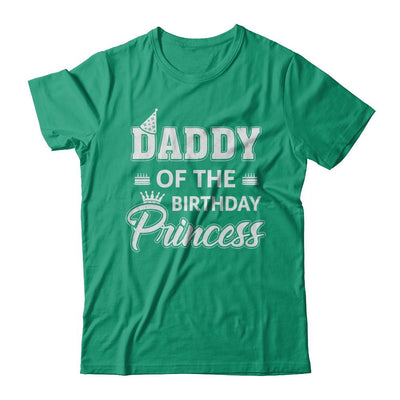 Daddy Of The Birthday Princess Fathers Day-T-Shirt & Hoodie-Classic T-Shirt-Kelly Green