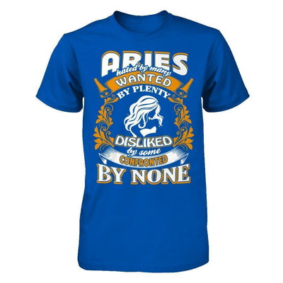 Aries Hated By Many Wanted By Plenty-T-Shirt & Hoodie-Premium T-Shirt-Royal