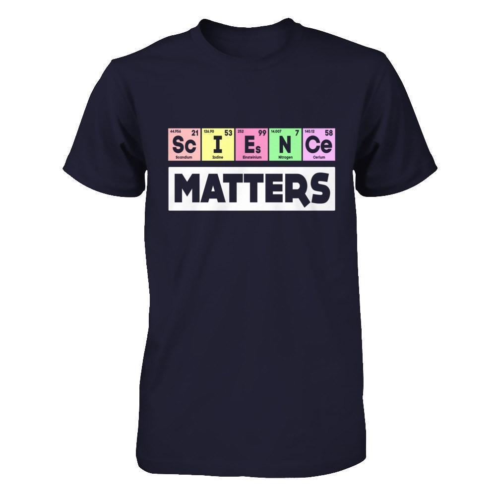 Science Matters March For Science-T-Shirt & Hoodie-Premium T-Shirt-Midnight Navy