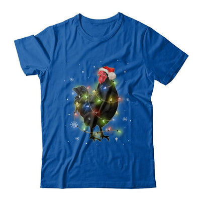 Funny Chickmas Lights Chicken Lights-T-Shirt & Sweatshirt-Premium T-Shirt-Royal