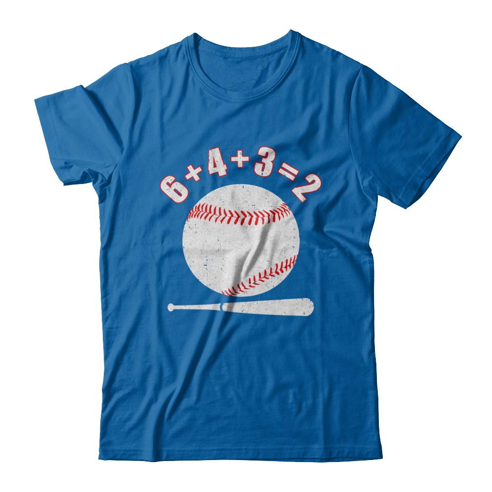 6 4 3 2 Play Baseball-T-Shirt & Hoodie-