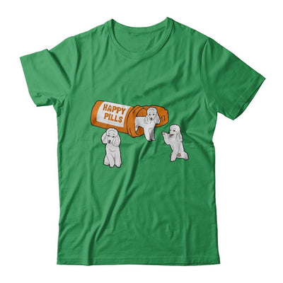 Poodles Happy Pills-T-Shirt & Hoodie-Premium T-Shirt-Kelly Green