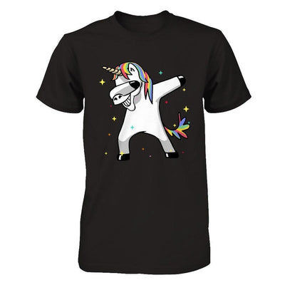 Funny Unicorn Dabbing-T-Shirt & Hoodie-Premium T-Shirt-Black