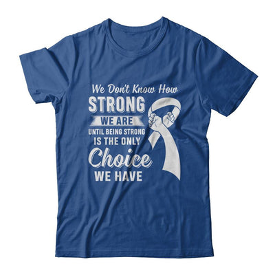 Being Strong Choice Lung Cancer-T-Shirt & Hoodie-Classic T-Shirt-Royal