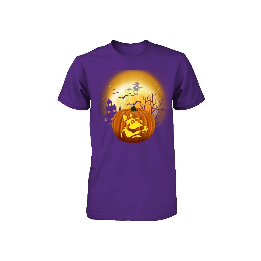 Pumpkin Cow Halloween Human Costume Youth-Youth Shirt-