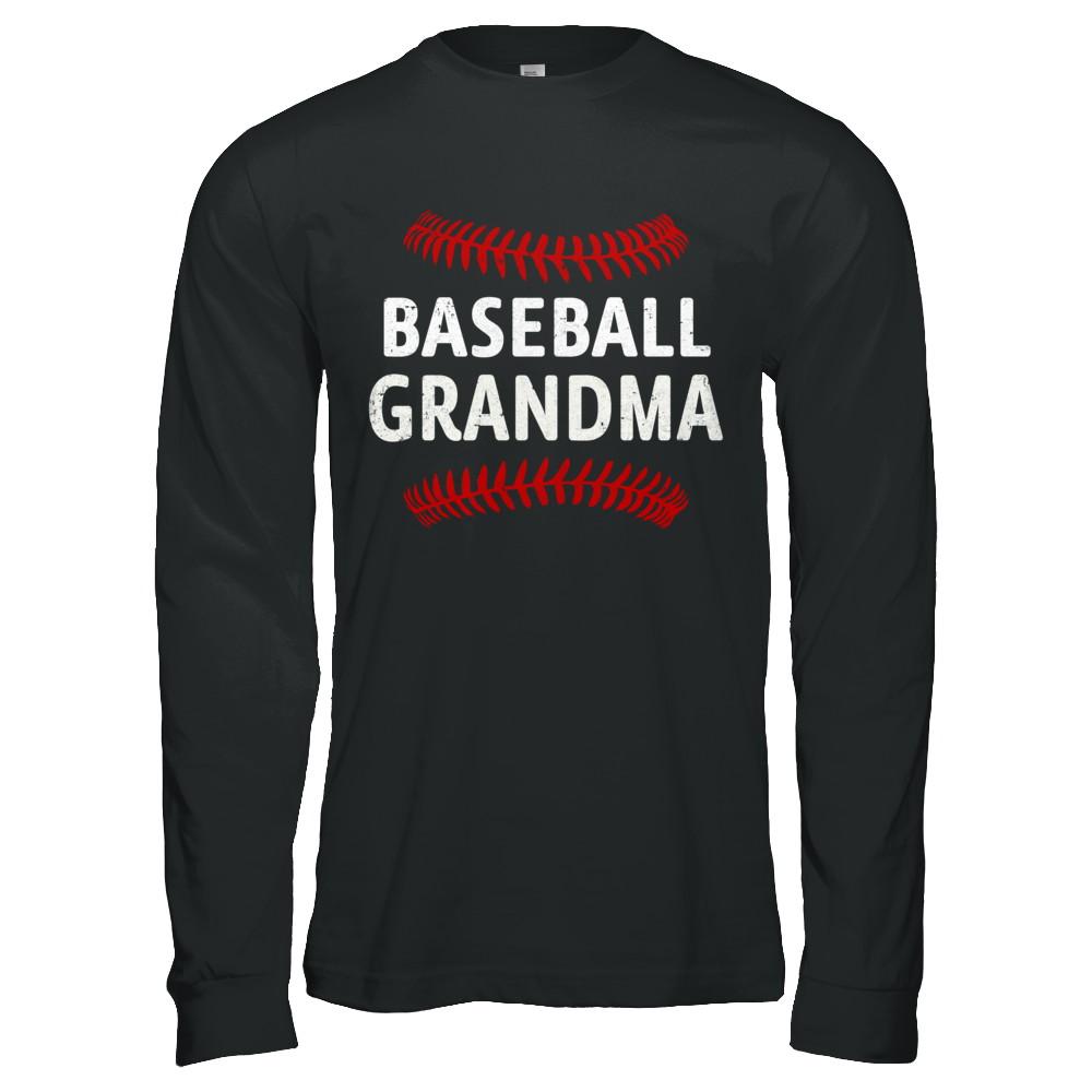 Baseball Grandma-T-Shirt & Hoodie-