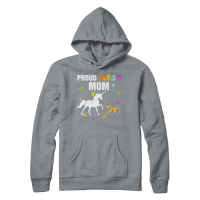 Proud Autism Mom Unicorn Autism Awareness-T-Shirt & Hoodie-