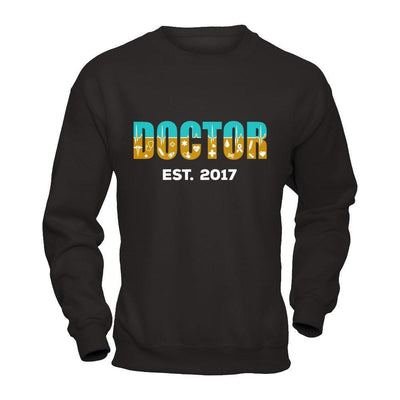 Medical School Graduation Doctor 2017-T-Shirt & Hoodie-Crewneck Sweatshirt-Black